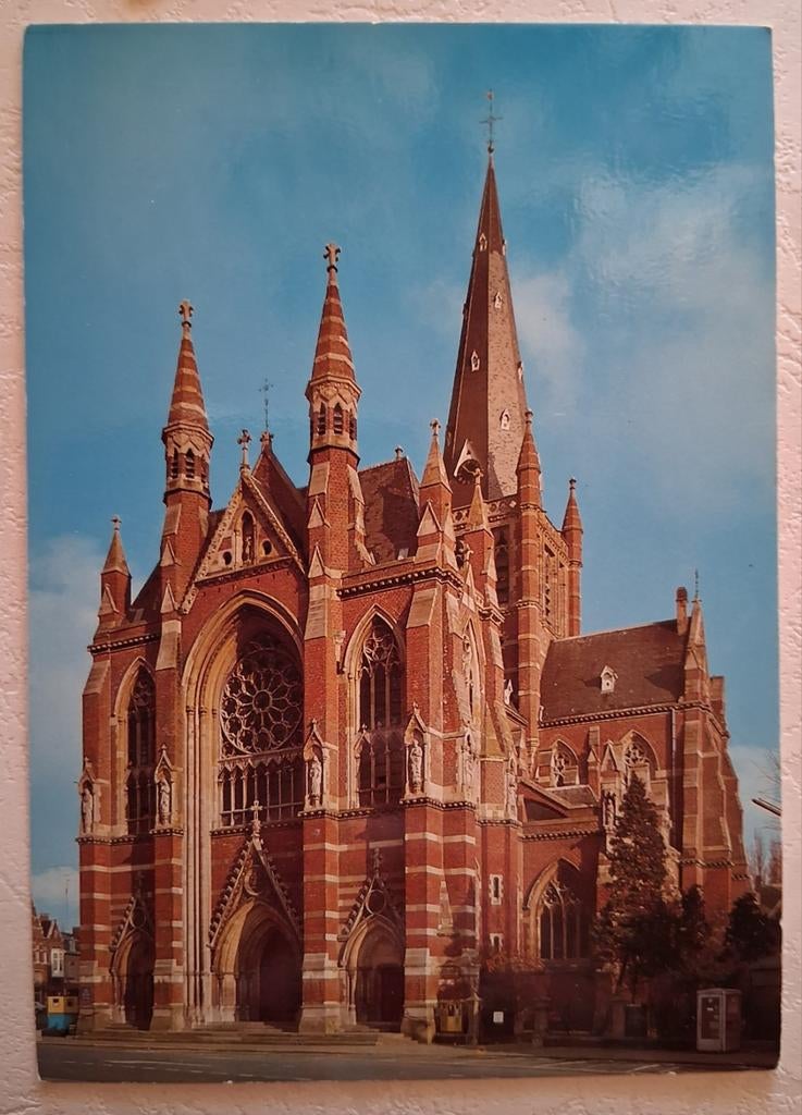 Postkaart Dadizele kerk, Verzamelen, Ophalen of Verzenden