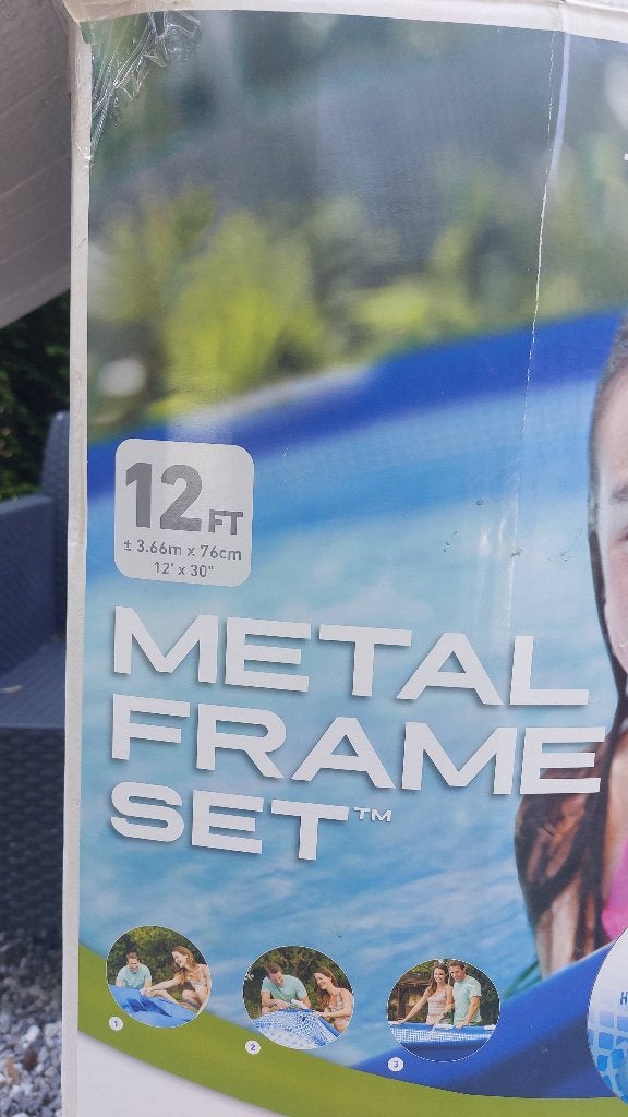 Piscine intex, 300 cm ou plus, Rond, Enlèvement, Utilisé