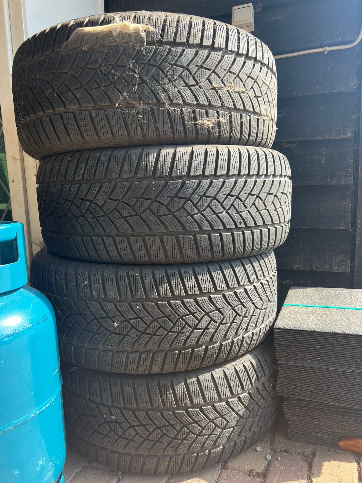 4x Goodyear UltraGrip Performance Gen-1 245/50 R18 104V, Ophalen, 18 inch, Winterbanden, Band(en)