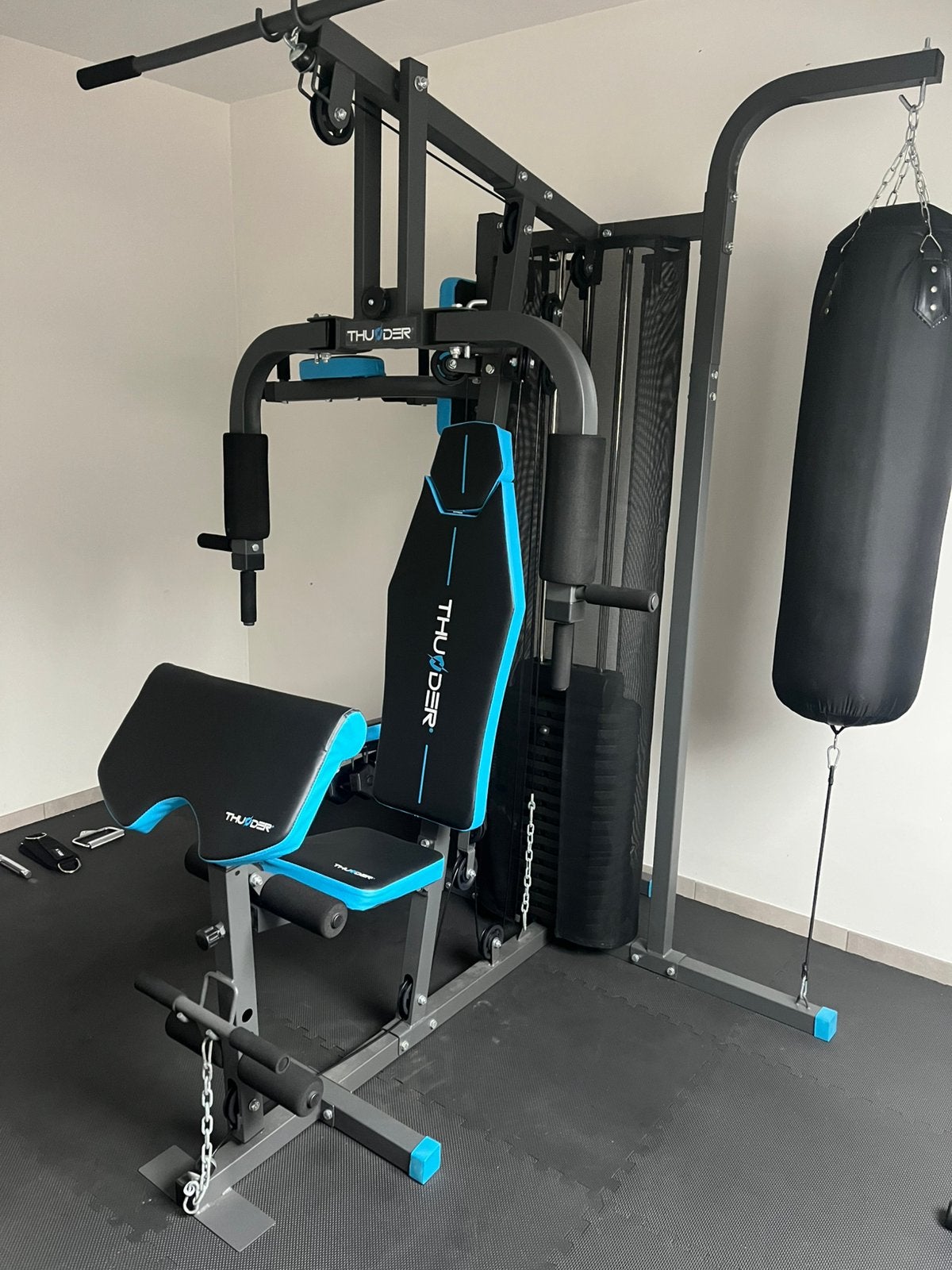 Nieuwe fitness + toebehoren, Ophalen, Zo goed als nieuw