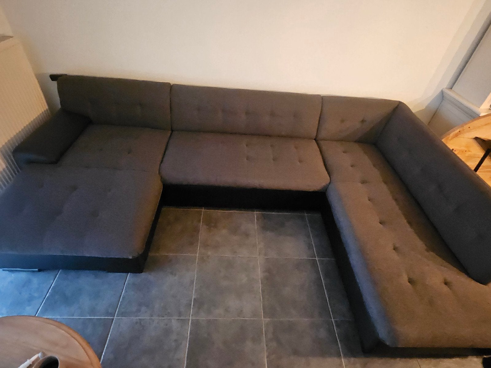 hoekzetel in zeer goede staat, Ophalen