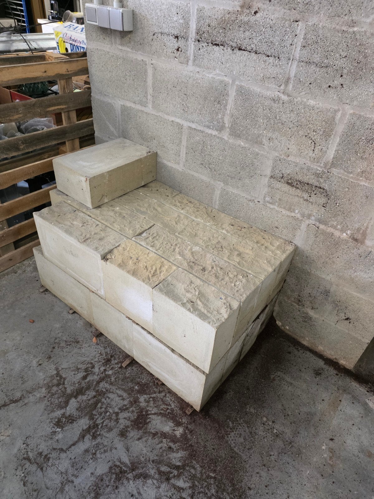 gratis nieuwe boordstenen, Tuin en Terras, Ophalen, Nieuw, Beton, Overige typen