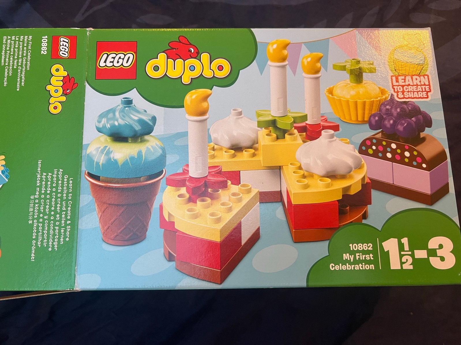 Duplo - my first celebreation - 2 stukjes te kort zie foto, Ophalen of Verzenden, Zo goed als nieuw, Compleet, Duplo