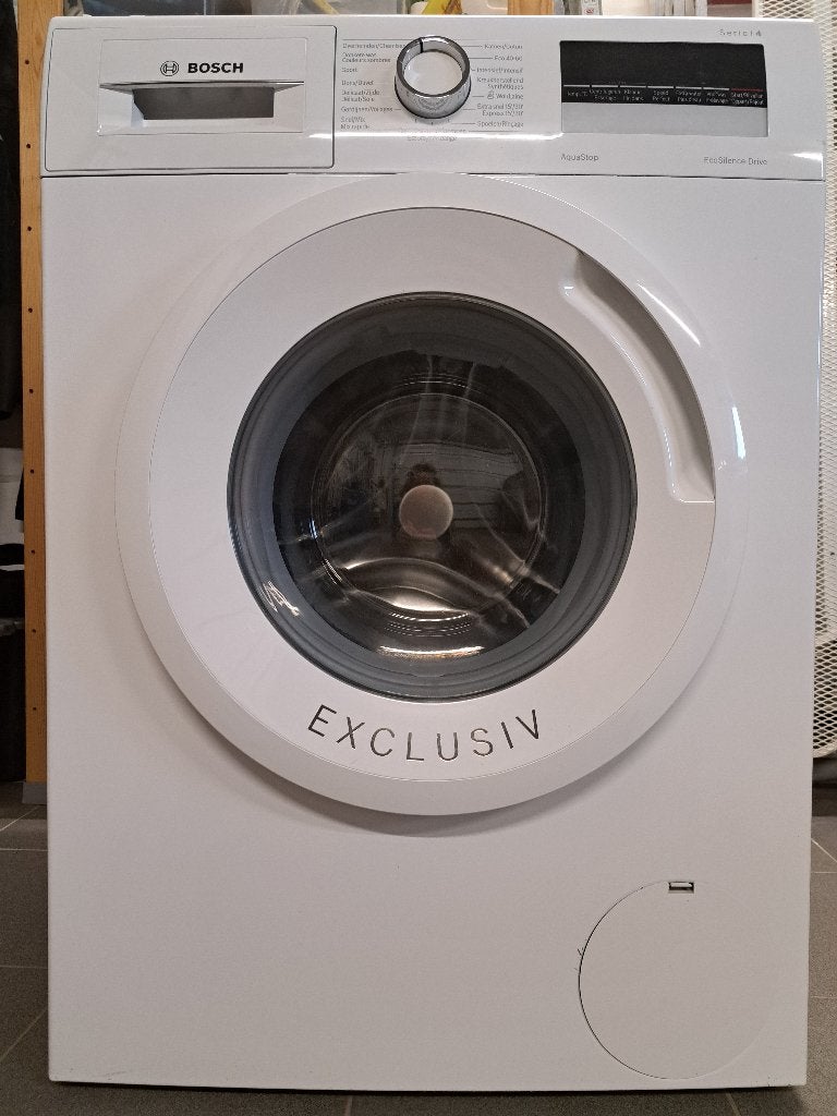 Wasmachine BOSCH Serie 4 Exclusiv EcoSilence - als nieuw, Ophalen, Minder dan 85 cm, Handwasprogramma, Zo goed als nieuw