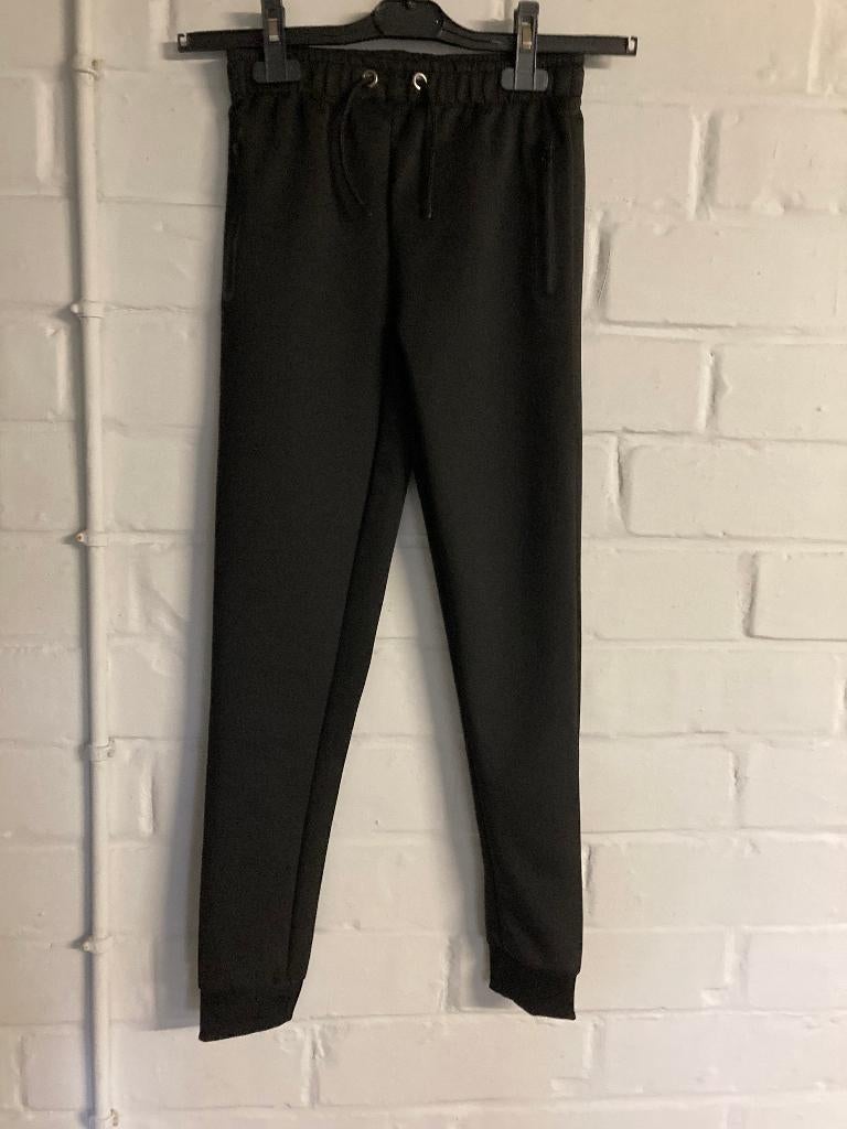 Zwarte lange joggingbroek, maat 146-152, de zeeman, Kinderen en Baby's, Kinderkleding | Maat 146, Zeeman, Sport- of Zwemkleding