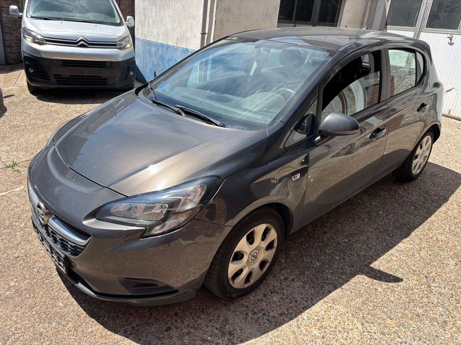 Opel CORSA 1.3 essence 2016, Auto's, Voorwielaandrijving, Stof, Bedrijf, Zilver of Grijs