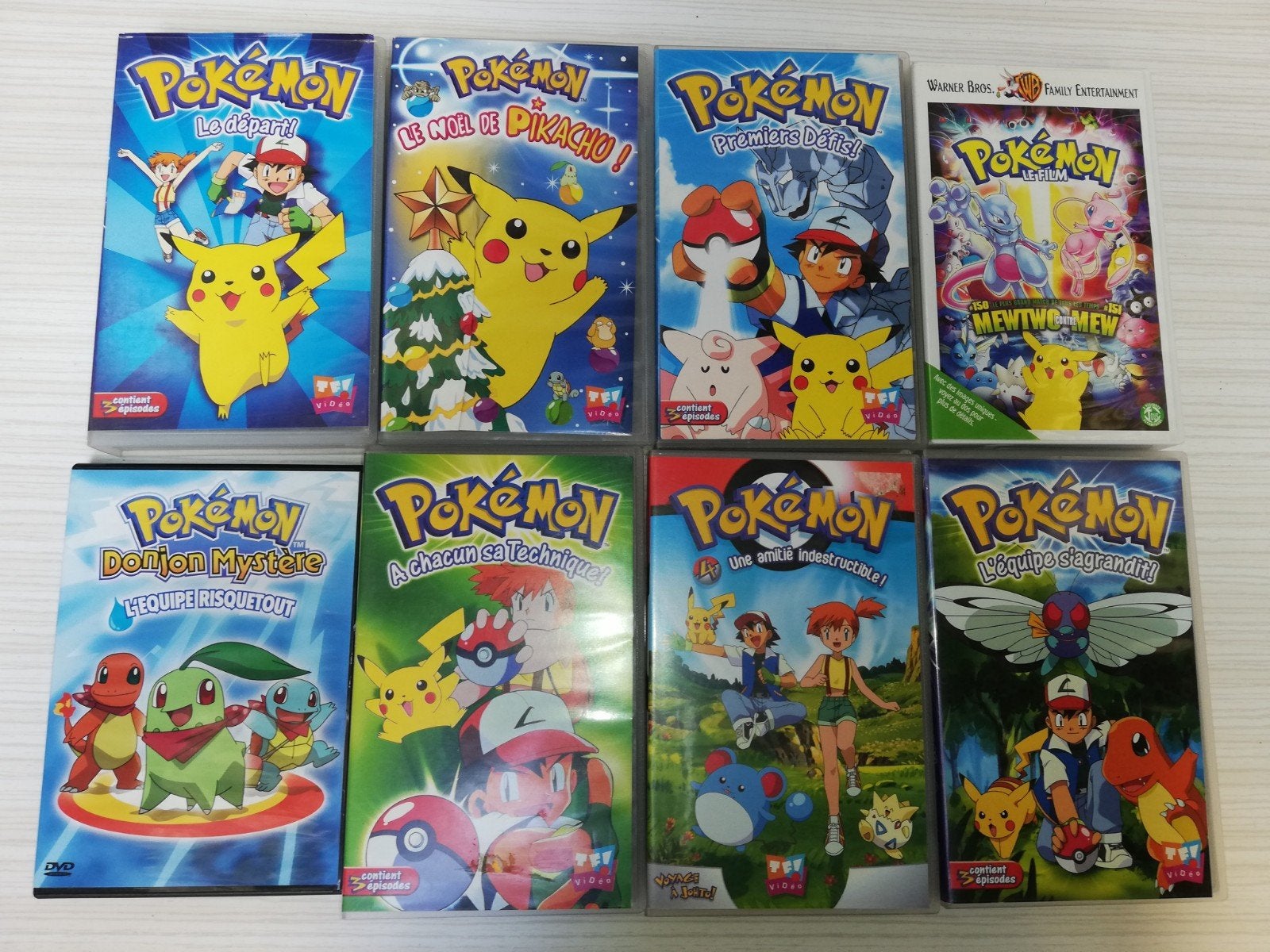 Vhs et dvd pokemon, Cd's en Dvd's, Ophalen of Verzenden, Zo goed als nieuw, Overige typen, Overige typen