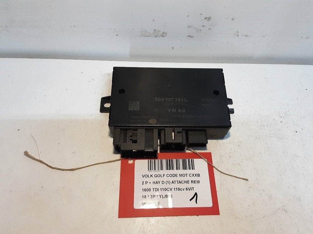 UNITE ELECTRONIQUE Volkswagen Golf VII (AUA) (5Q0907383L), Volkswagen, Mevr. I. Hauben, Utilisé, Rue de l'Espoir 34 34
4030  GRIVEGNÉE, BE