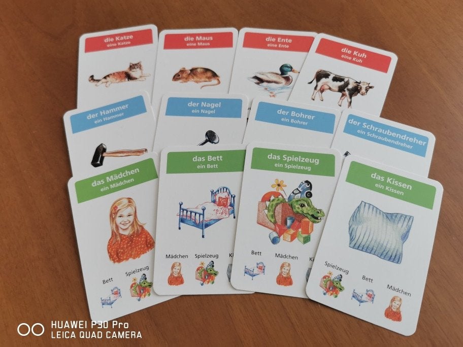 Shubicards - Duits leren - kwartetspel, Boeken, Taal | Duits, Verzenden, Nieuw, Linda Wächter, Non-fictie