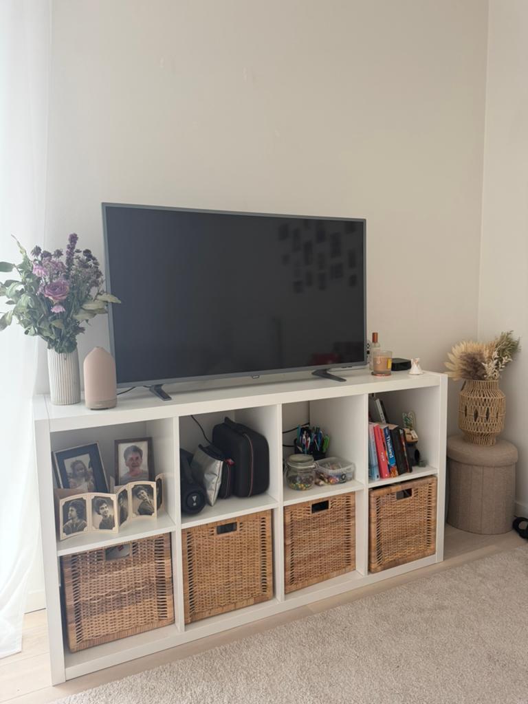 IKEA KALLAX kast + 4 manden, Enlèvement, Comme neuf