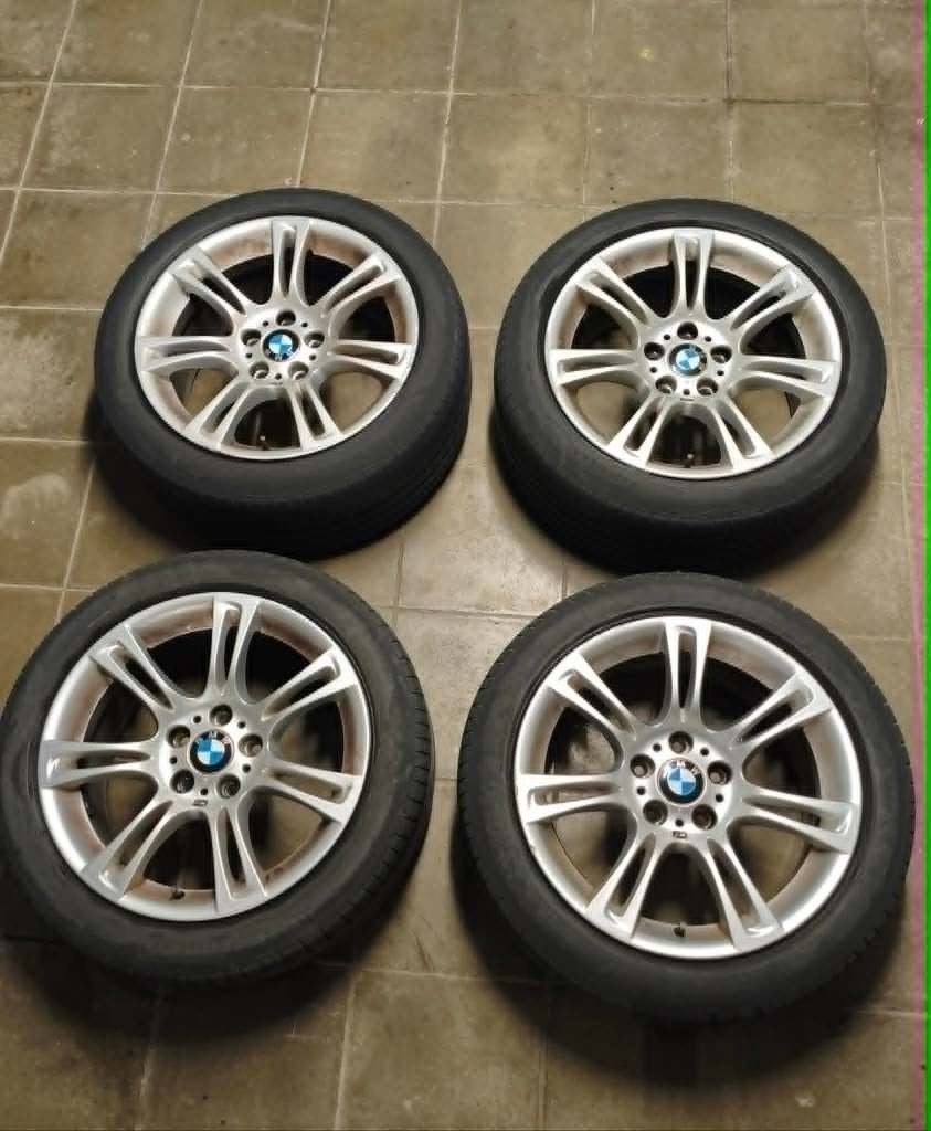 Jantes BMW 18" originales + pneus Pirelli Pzéro Runflat, Auto-onderdelen, Banden en Velgen, Band(en), Ophalen