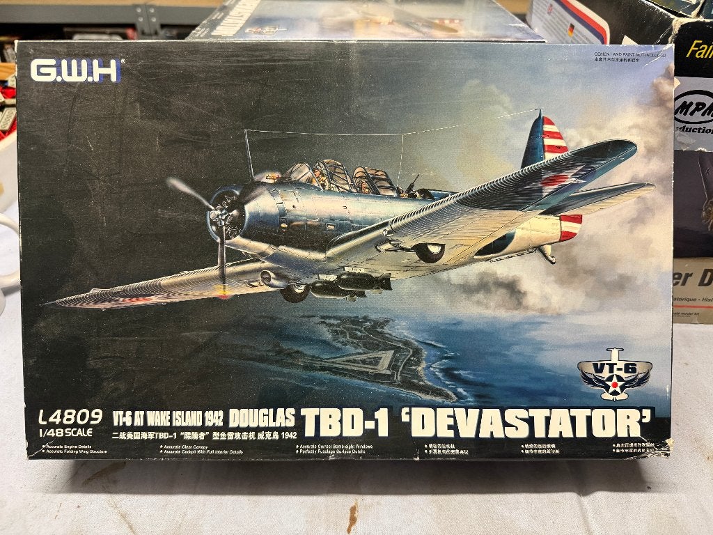 Avion "TBD-1 Devastator" L4809, Hobby & Loisirs créatifs, Modélisme | Avions & Hélicoptères, Enlèvement ou Envoi, Comme neuf, Avion