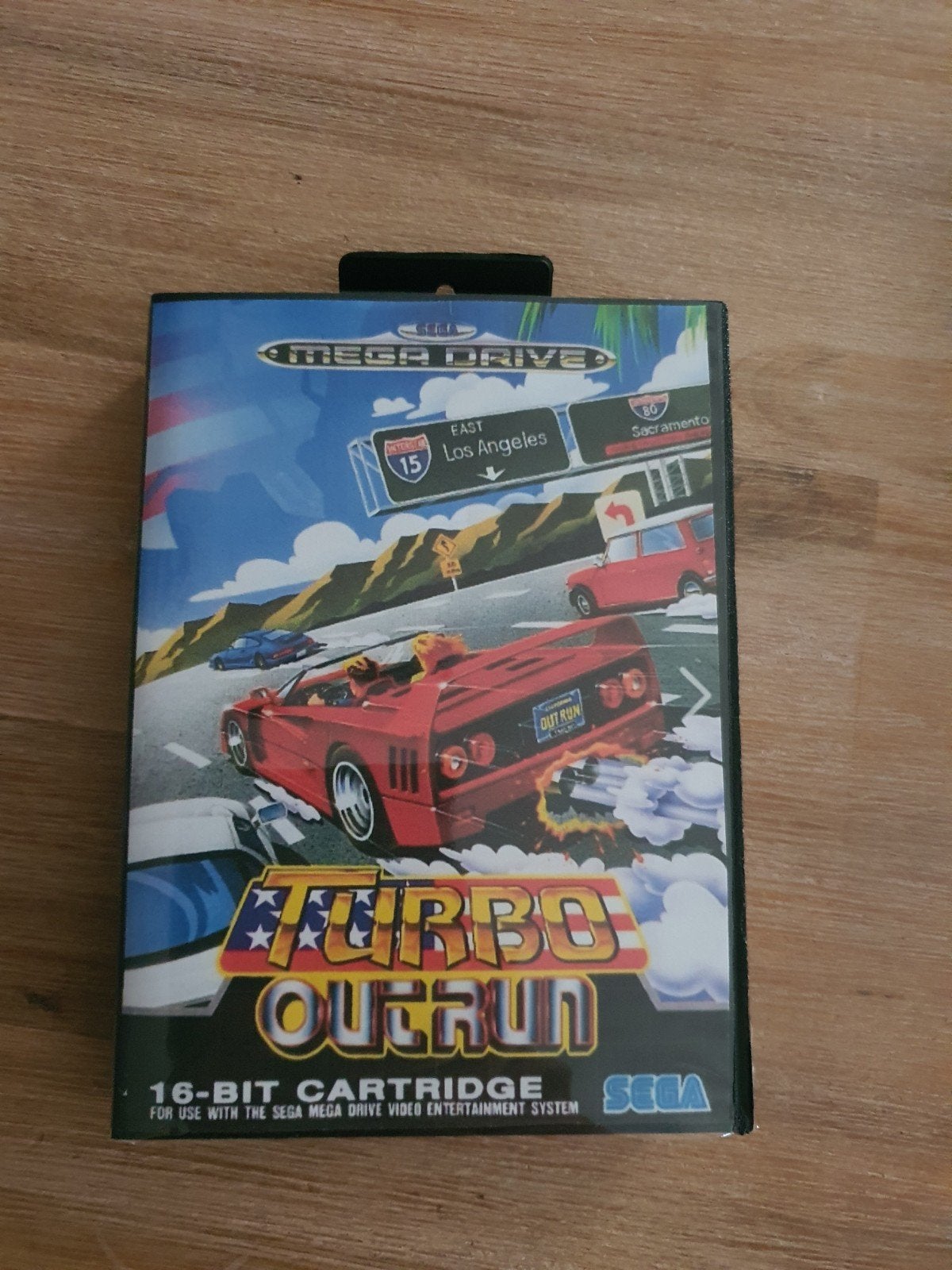 Sega megadrive turbo outrun, Games en Spelcomputers, Ophalen