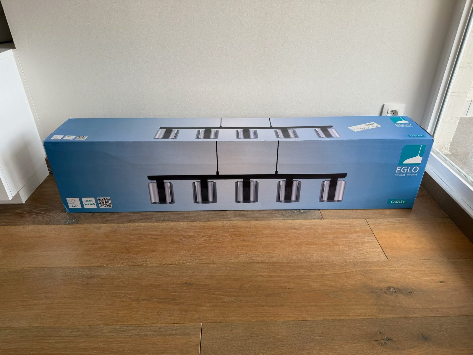 Industriële hanglamp EGLO nieuw in verpakking, Ophalen, Nieuw, Industrieel, E27 (groot)