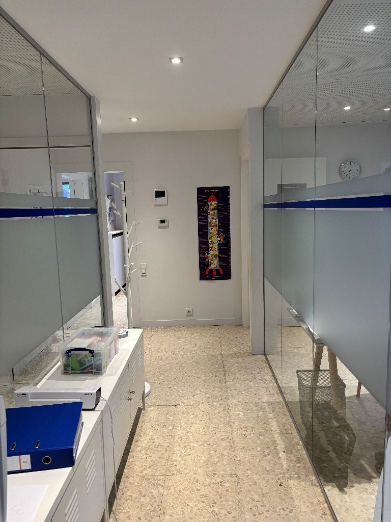 Glazen wanden in veiligheidsglas – 7lm, Ophalen, 80 tot 120 cm, 160 cm of meer, Zo goed als nieuw