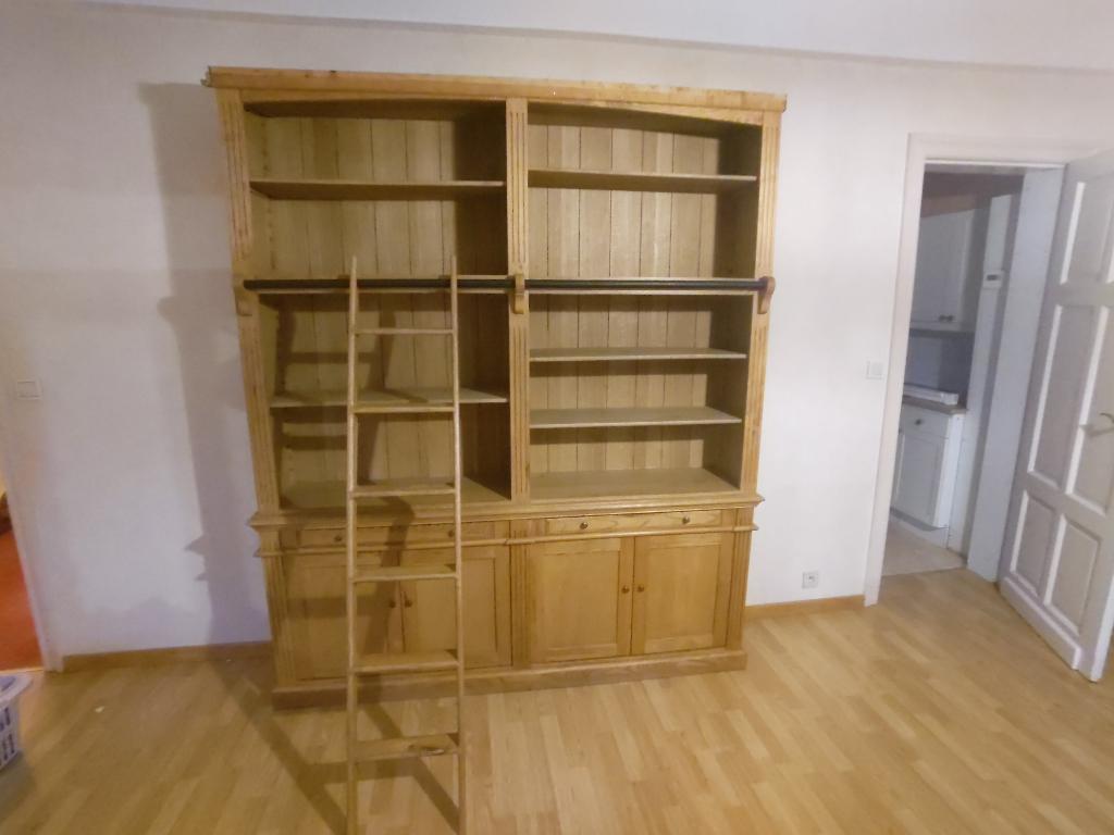 Bibliothèque Atelier en teck Maisons du monde, Teck, 25 à 50 cm, 200 cm ou plus, Avec tablette(s)