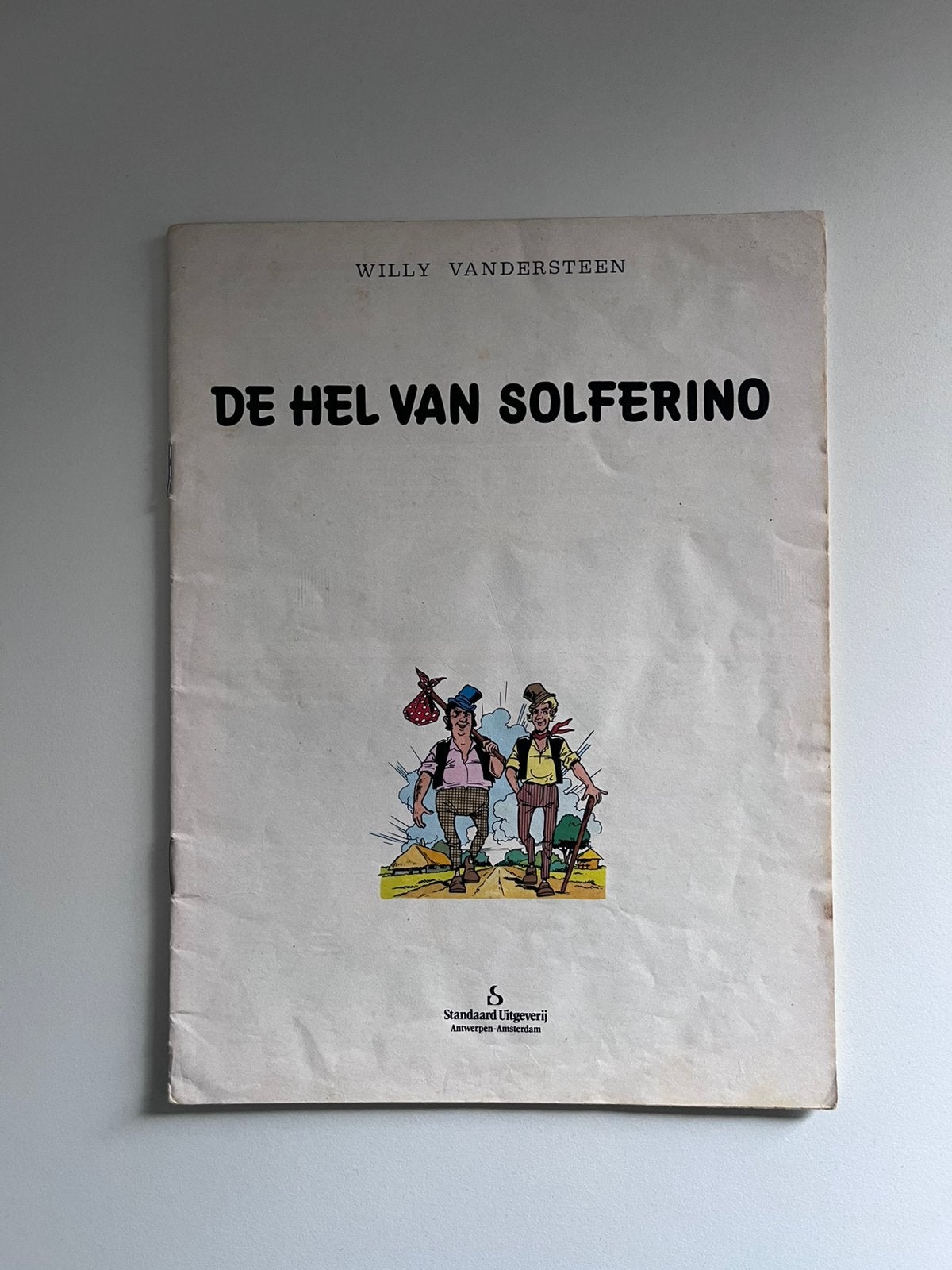 Robert en Bertrand 35 De hel van Solferino W. Vandersteen, Boeken, Eén stripboek, Ophalen of Verzenden, Gelezen