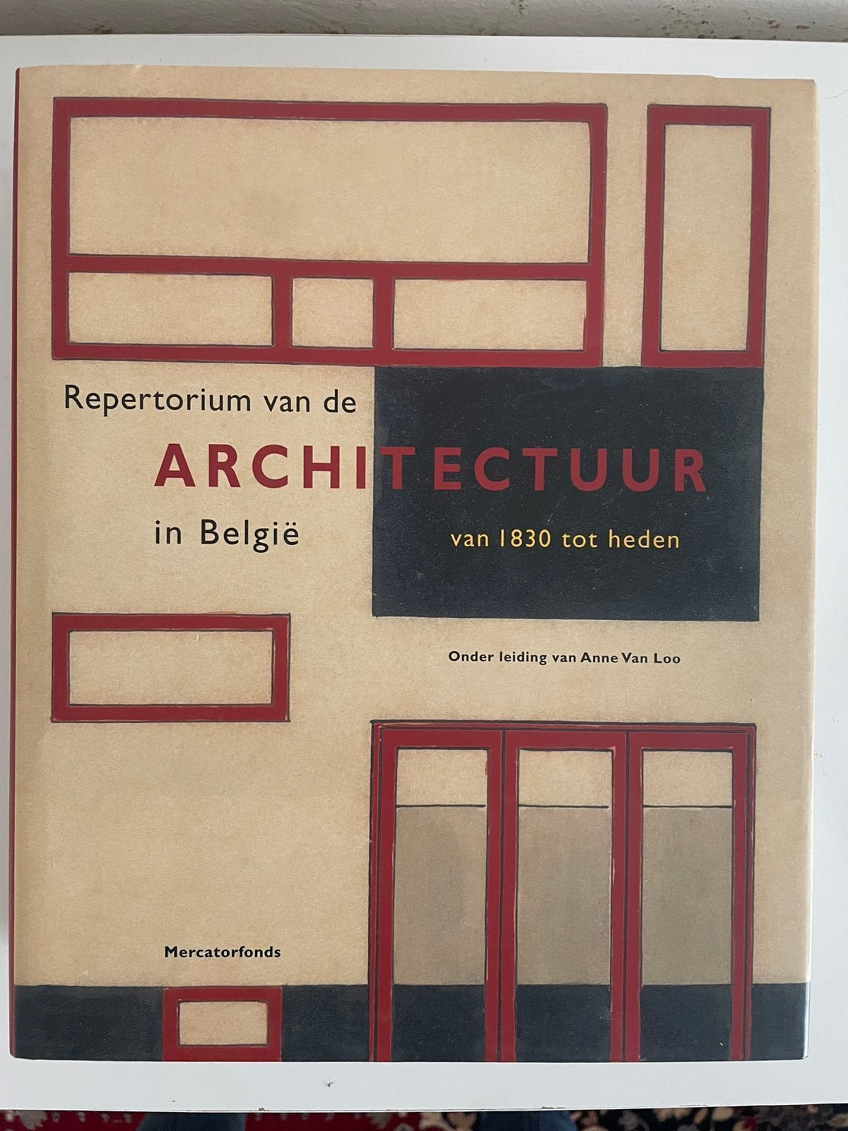 Boek: Repertorium van de architectuur in België, Boeken, Kunst en Cultuur | Architectuur, Ophalen, Zo goed als nieuw