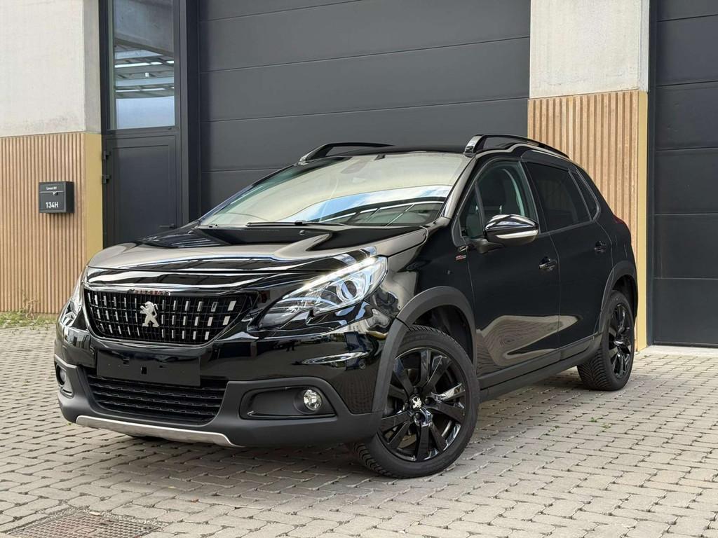 Peugeot 2008 2008 1.2 PureTech GT Line S (bj 2019), Voorwielaandrijving, Gebruikt, 1199 cc, Zwart