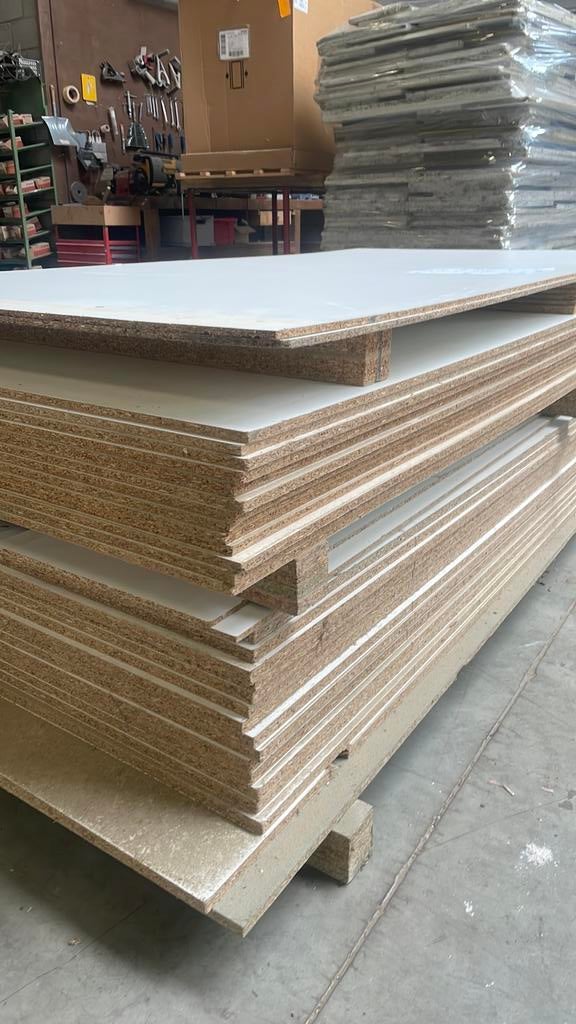 Melamine meubelplaat wit, Enlèvement, Neuf, Autres matériaux, Moins de 20 mm