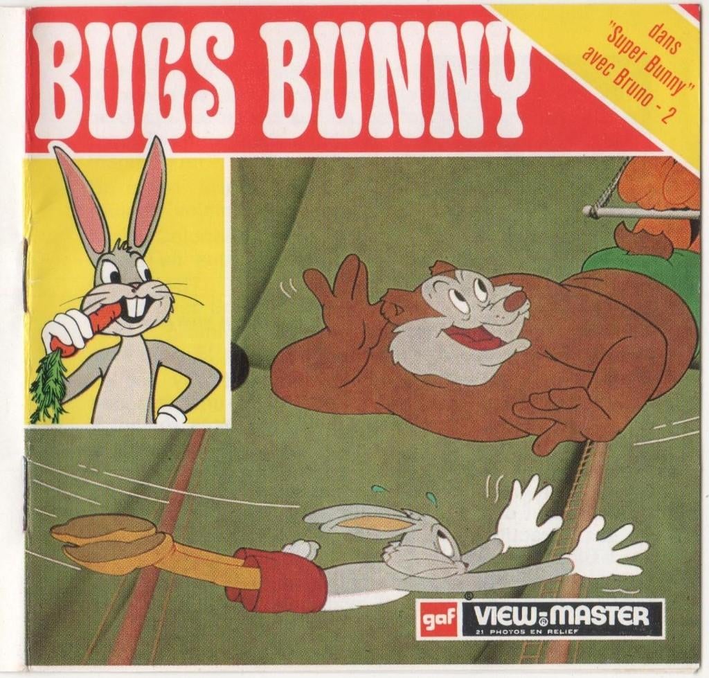 View-master Bugs Bunny B 549 Livret FR, Enlèvement ou Envoi