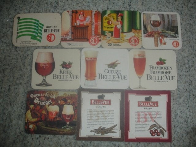 Veel verschillende bierviltjes gesorteerd per merk, Verzamelen, Biermerken, Ophalen of Verzenden, Zo goed als nieuw, Viltje(s)