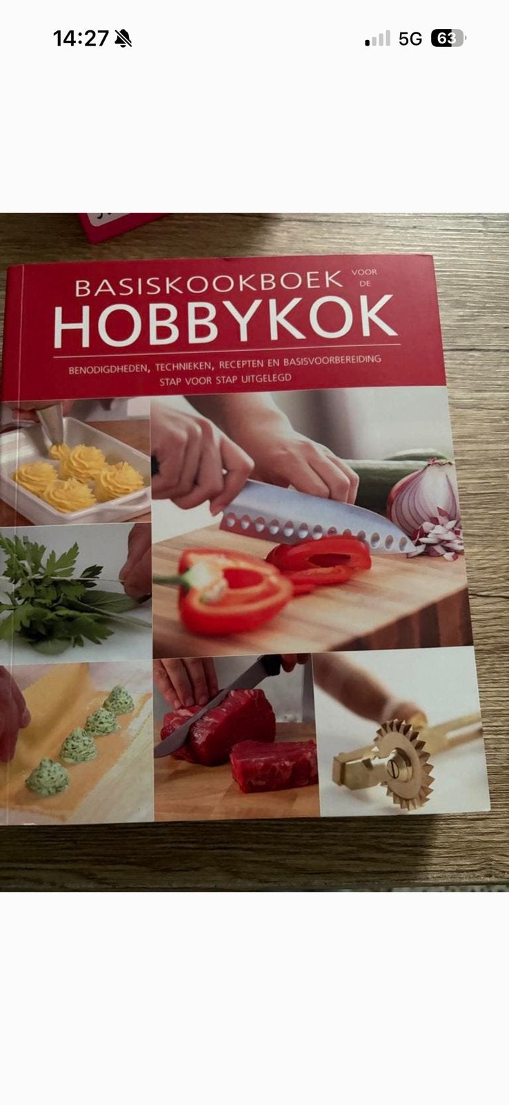 Basiskookboek voor de hobbykok, Ophalen, Zo goed als nieuw