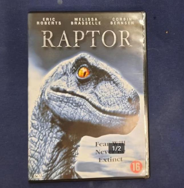 DVD RAPTOR, Vanaf 9 jaar, Ophalen of Verzenden, Zo goed als nieuw, Science Fiction