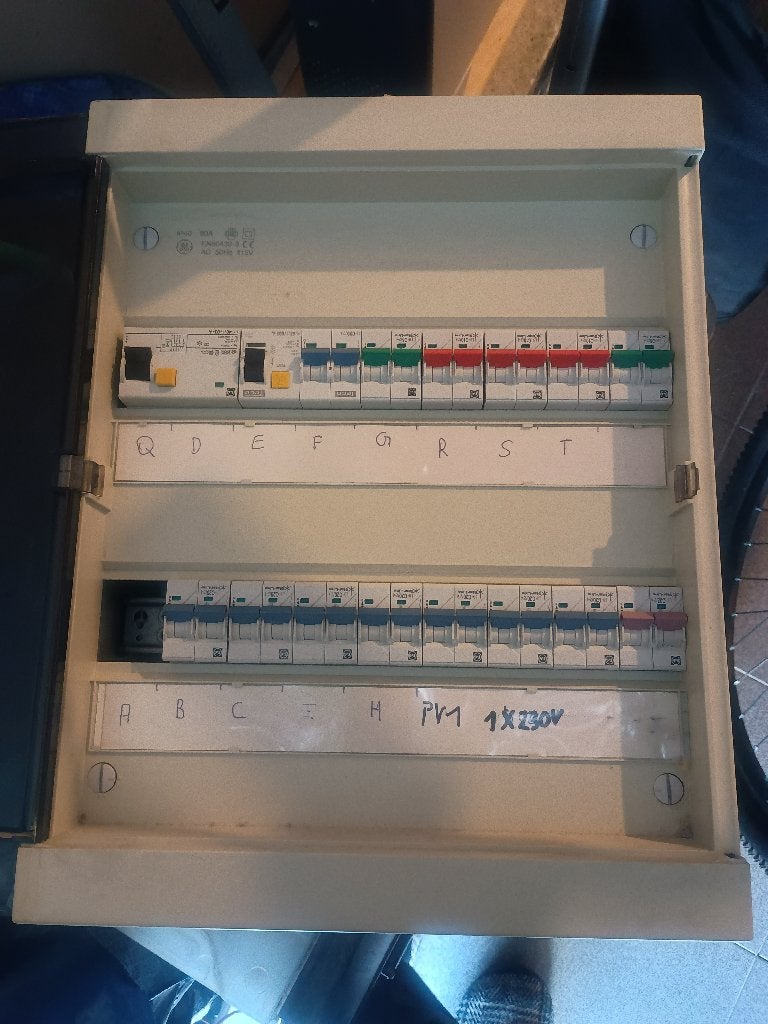 zekeringkast + zekeringen + verliesstrooms, Ophalen of Verzenden, Gebruikt, Overige typen