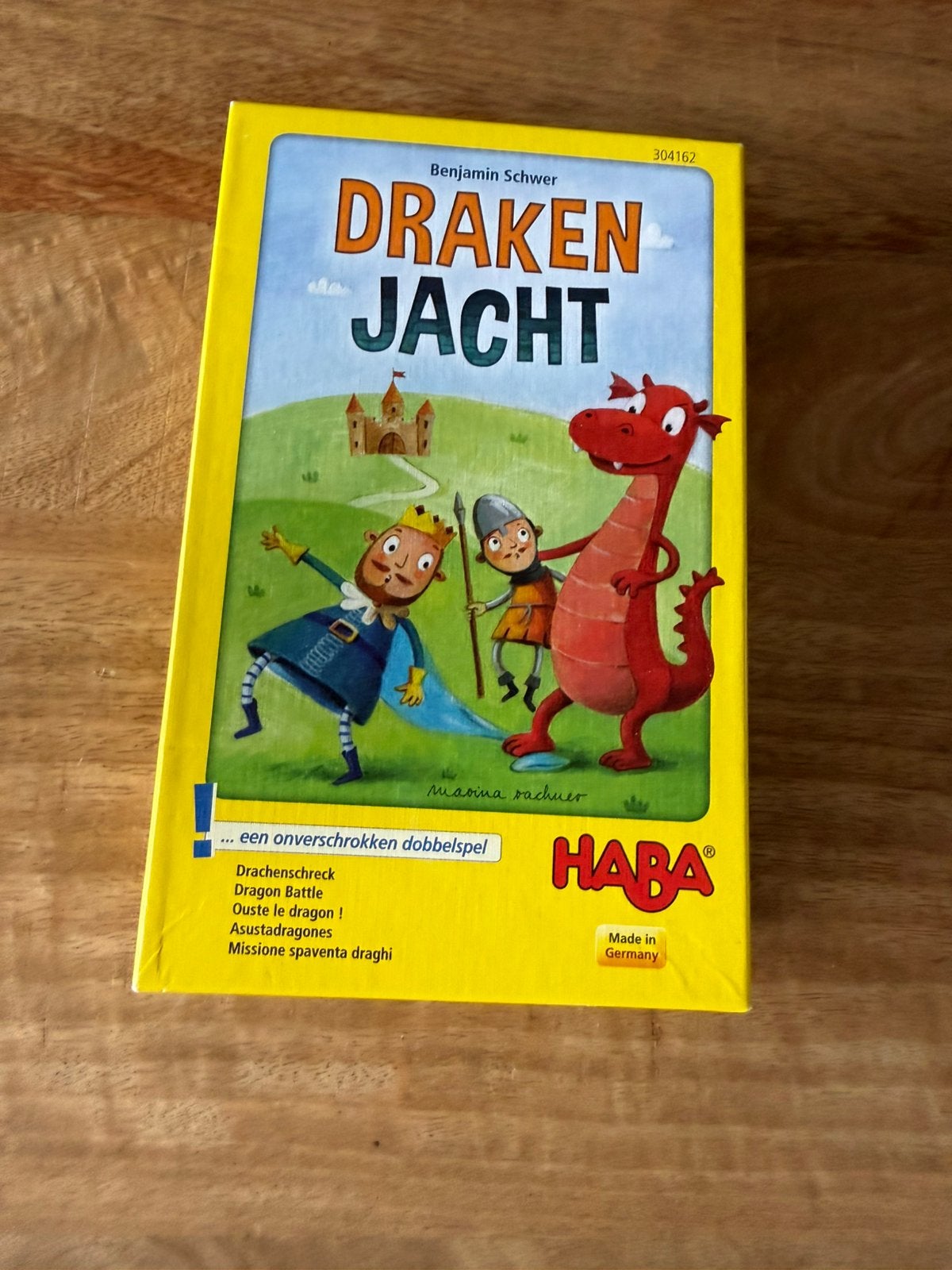 Haba Drakenjacht spel, Ophalen of Verzenden, Zo goed als nieuw