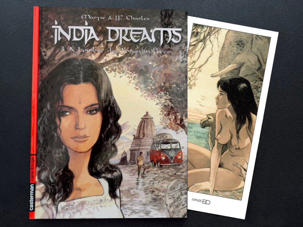India Dreams T3+XL- À l'ombre ...-Charles- EO2004- Casterman, Enlèvement ou Envoi