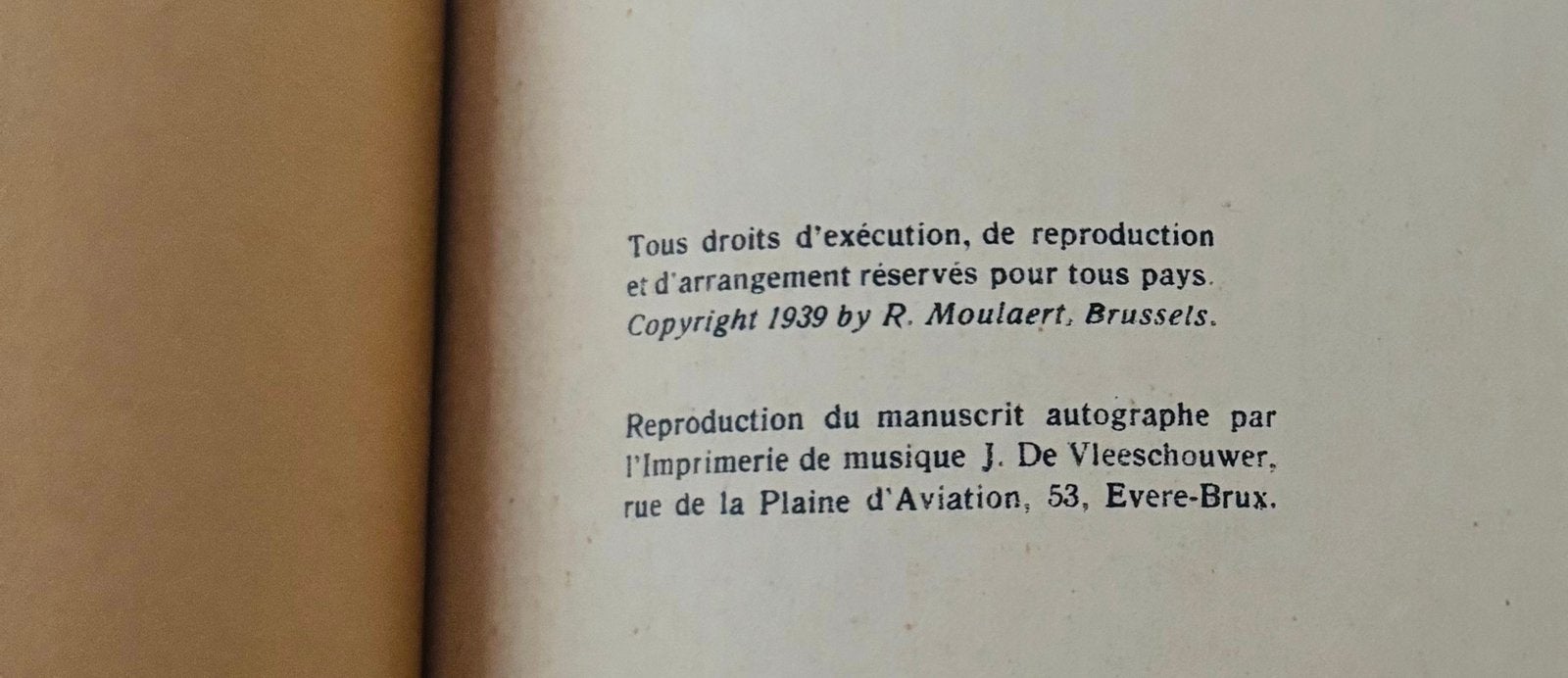 Partition pour piano « Concerto » Raymond Moulaert, Musique & Instruments, Partitions, Enlèvement ou Envoi, Utilisé, Piano, Classique