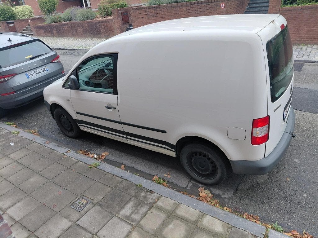 vw caddy 3 de 2006, Auto's, Voorwielaandrijving, Caddy Combi, Overige bekleding, Wit