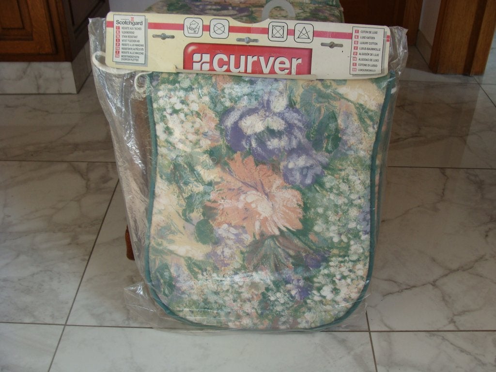 Lot 2 coussins avec dossier pour chaise, marque Curver, Neuf, Enlèvement, Autres marques, Coussin d'assise