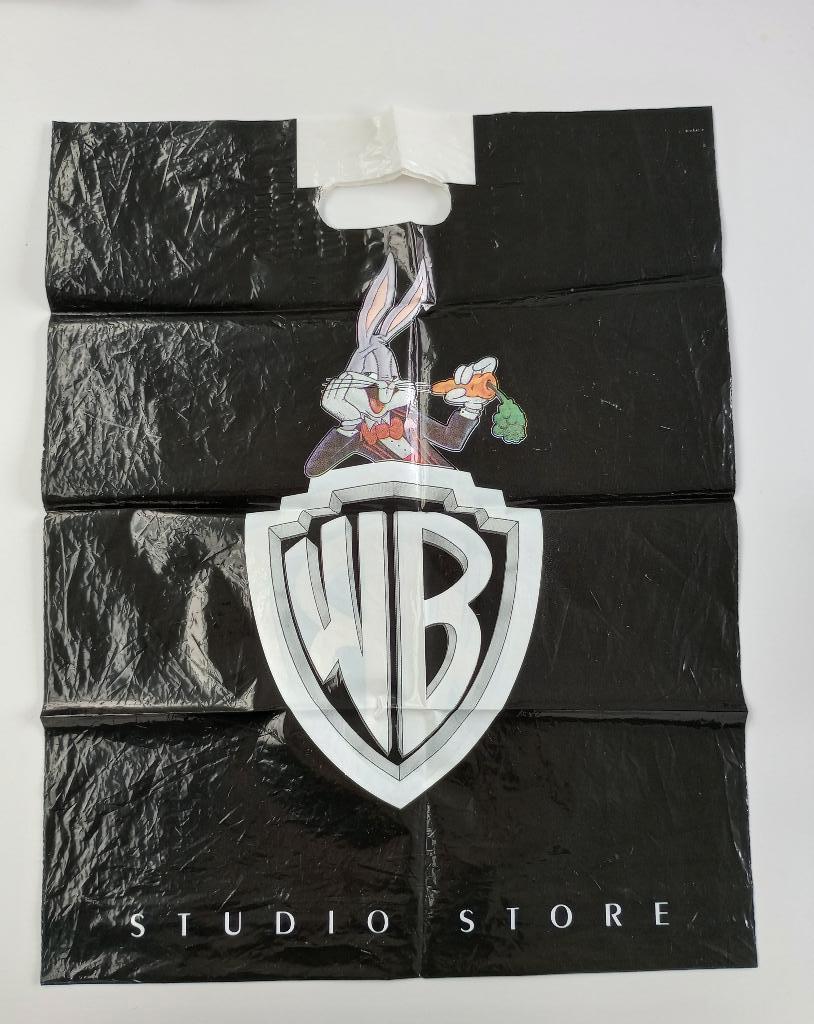 Sac en plastique Warner Bros Bugs Bunny, Collections, Personnages de BD, Utilisé, Ustensile, Looney Tunes, Enlèvement ou Envoi