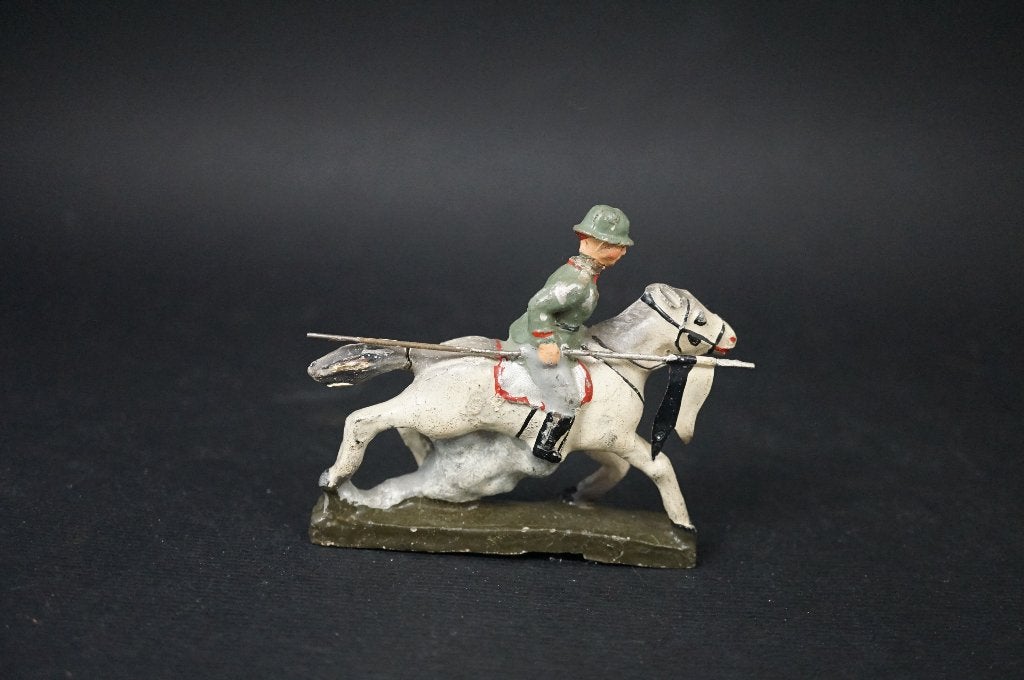 Schusso Duitse lancier soldaat - Vintage, Collections, Enlèvement ou Envoi