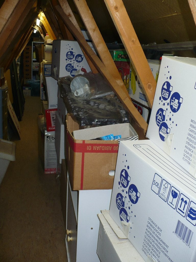 Lot pour brocante, Enlèvement