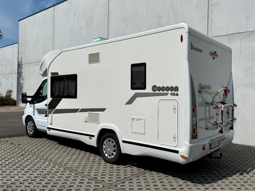 Prachtige Mobilhome Benimar Tessoro 486 met amper 27307km!, Caravans en Kamperen, Mobilhomes, Ford, Bedrijf, 6 tot 7 meter, Benimar