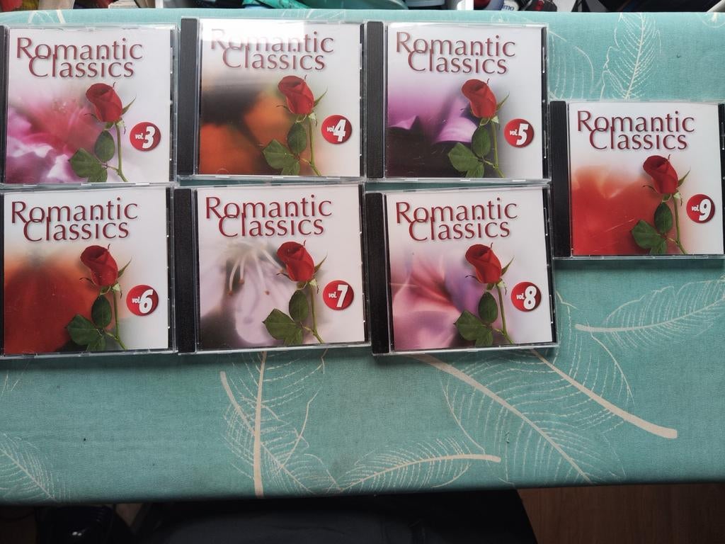 7 volumes de Romantic classics, Enlèvement