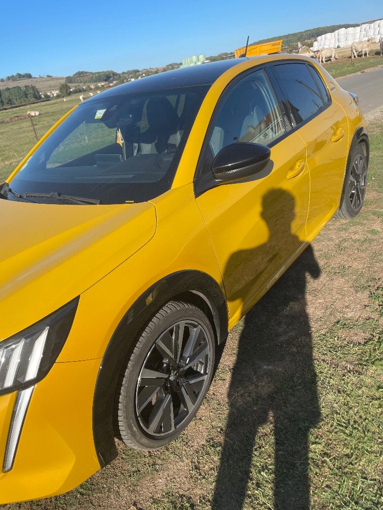 Peugeot 208 gt Line hdi 2021, Cuir, Achat, Jaune, Boîte manuelle