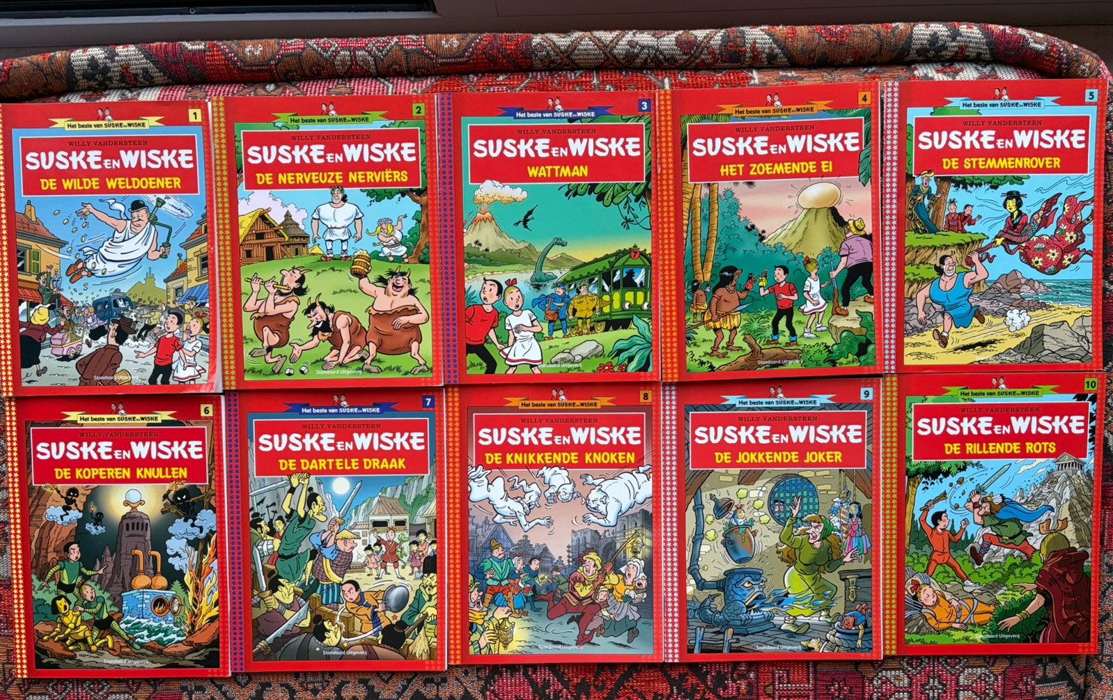 Suske en wiske strips, Boeken, Strips | Comics, Ophalen of Verzenden, Zo goed als nieuw