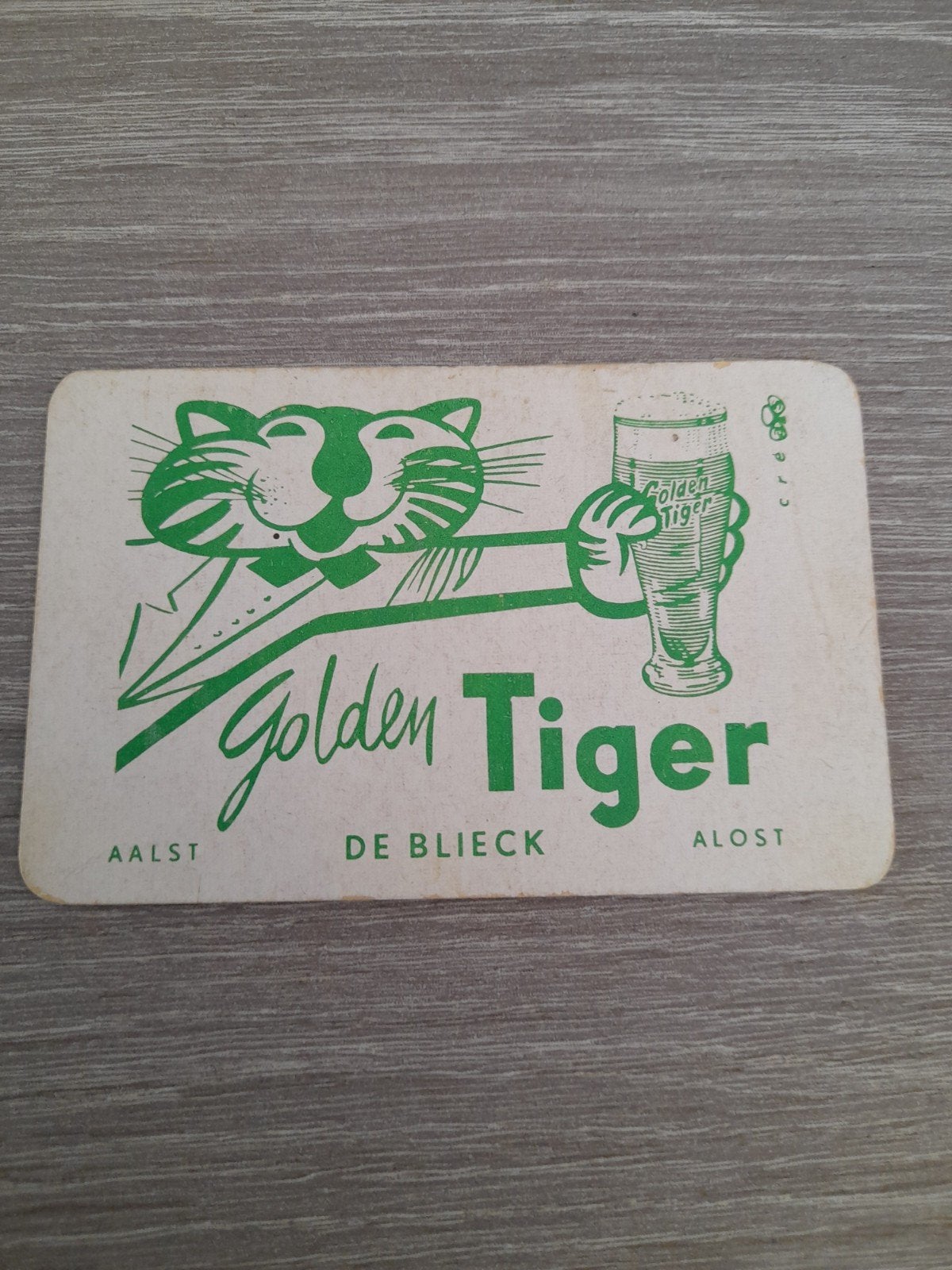 Carte à jouer Joker : le tigre doré Blick, Enlèvement ou Envoi