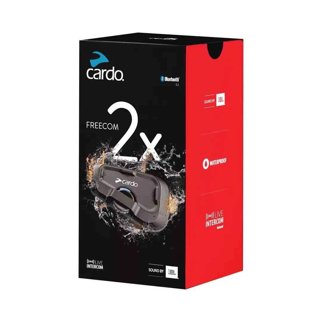 Cardo Freecom 2x JBL single bluetooth intercom system, Ophalen, Gebruikt