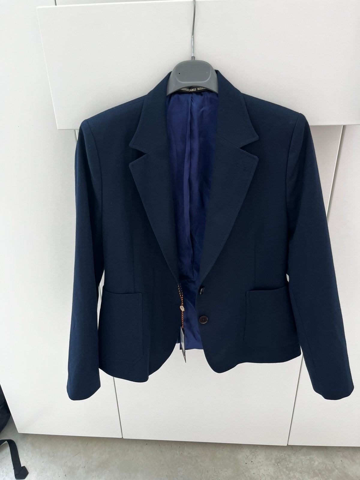 Nieuw marine blauw jasje Marcel de Bruxelles dames XL, Kleding | Dames, Blauw, Maat 46/48 (XL) of groter, Nieuw, Ophalen of Verzenden