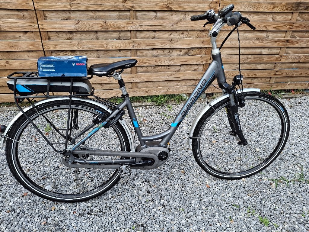 E bike diamond bosch middenmotor met grote actieradus, Fietsen en Brommers, Elektrische fietsen, Zo goed als nieuw, Minder dan 47 cm