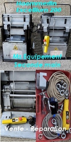 Monte charge Haemmerlin Maxial Excellium 2020 avec options, Bricolage & Construction, Enlèvement, Utilisé