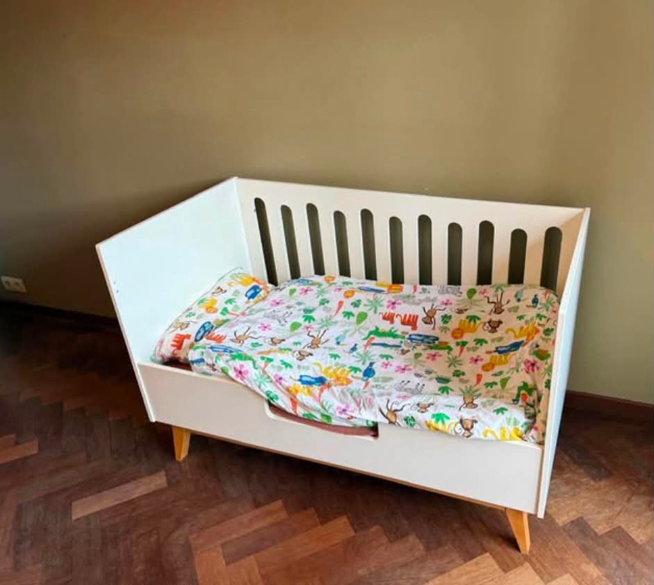 Ledikant/meegroei bed van Quax, Kinderen en Baby's, Ophalen, Zo goed als nieuw