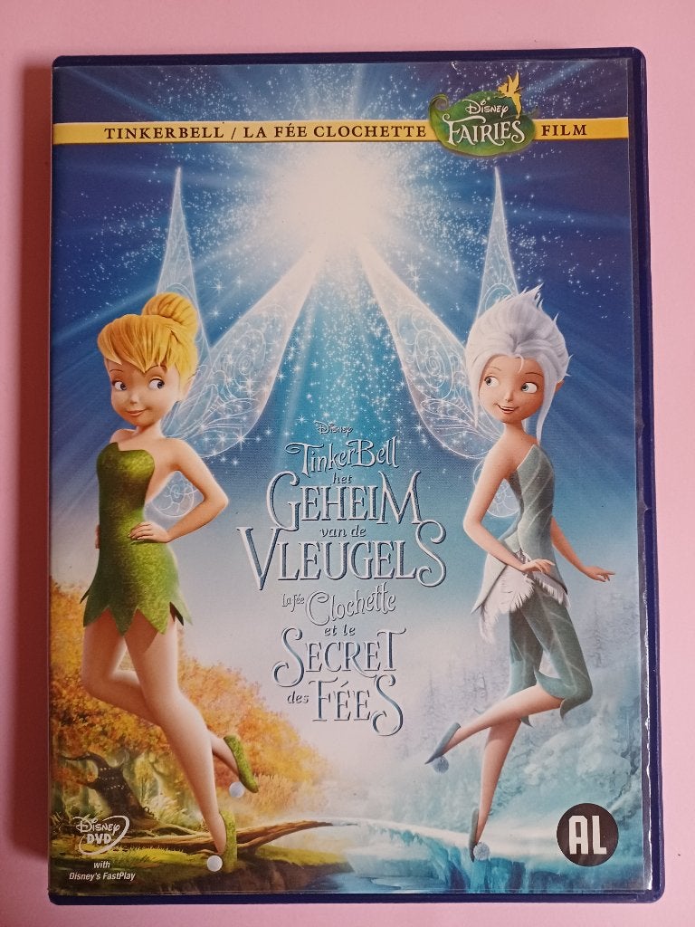 dvd la fée clochette et le secret des fées disney, Enlèvement ou Envoi, Comme neuf, Néerlandais, Néerlandais
