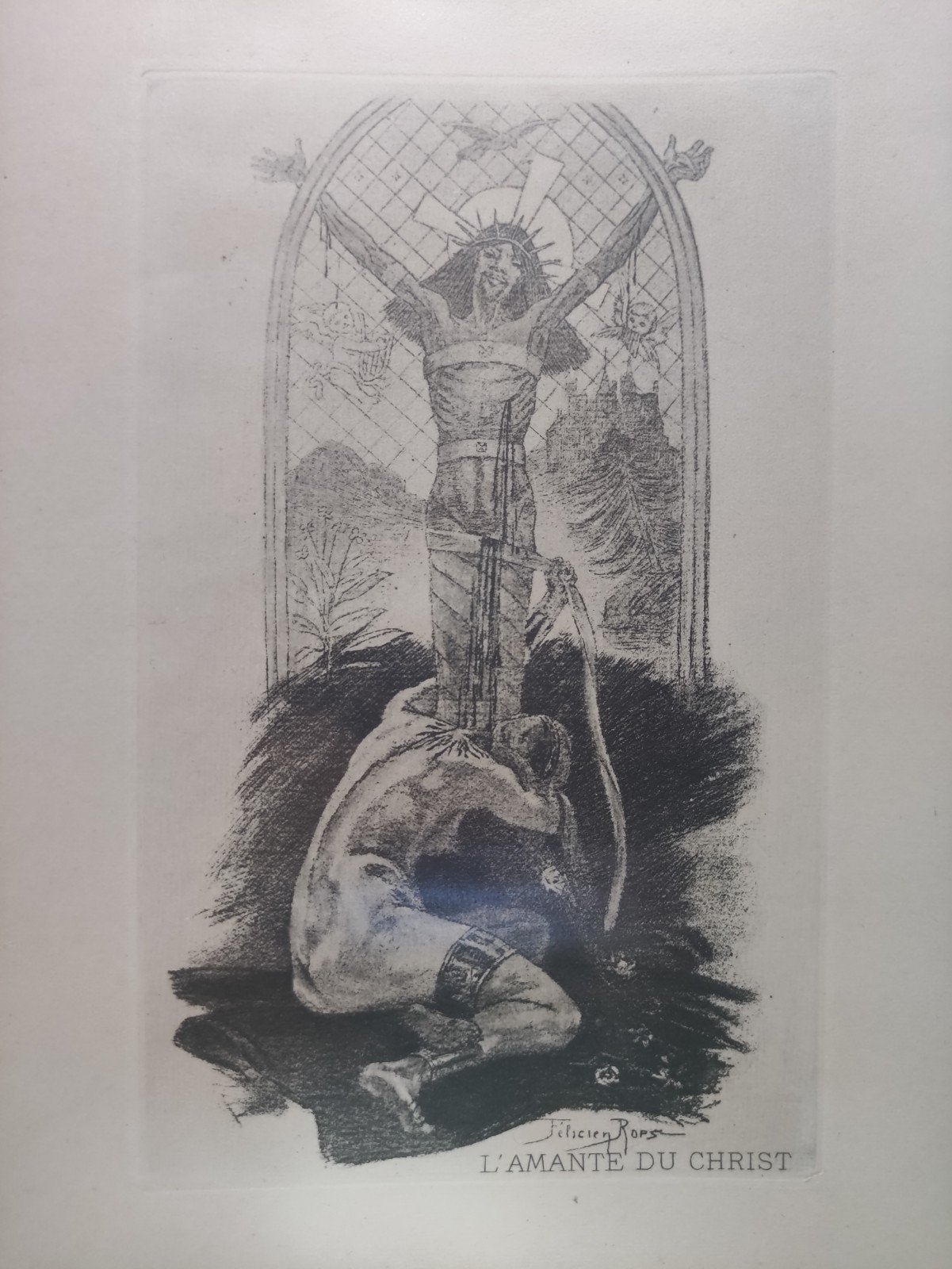 14 gravures - FÉLICIEN ROPS, Ophalen of Verzenden