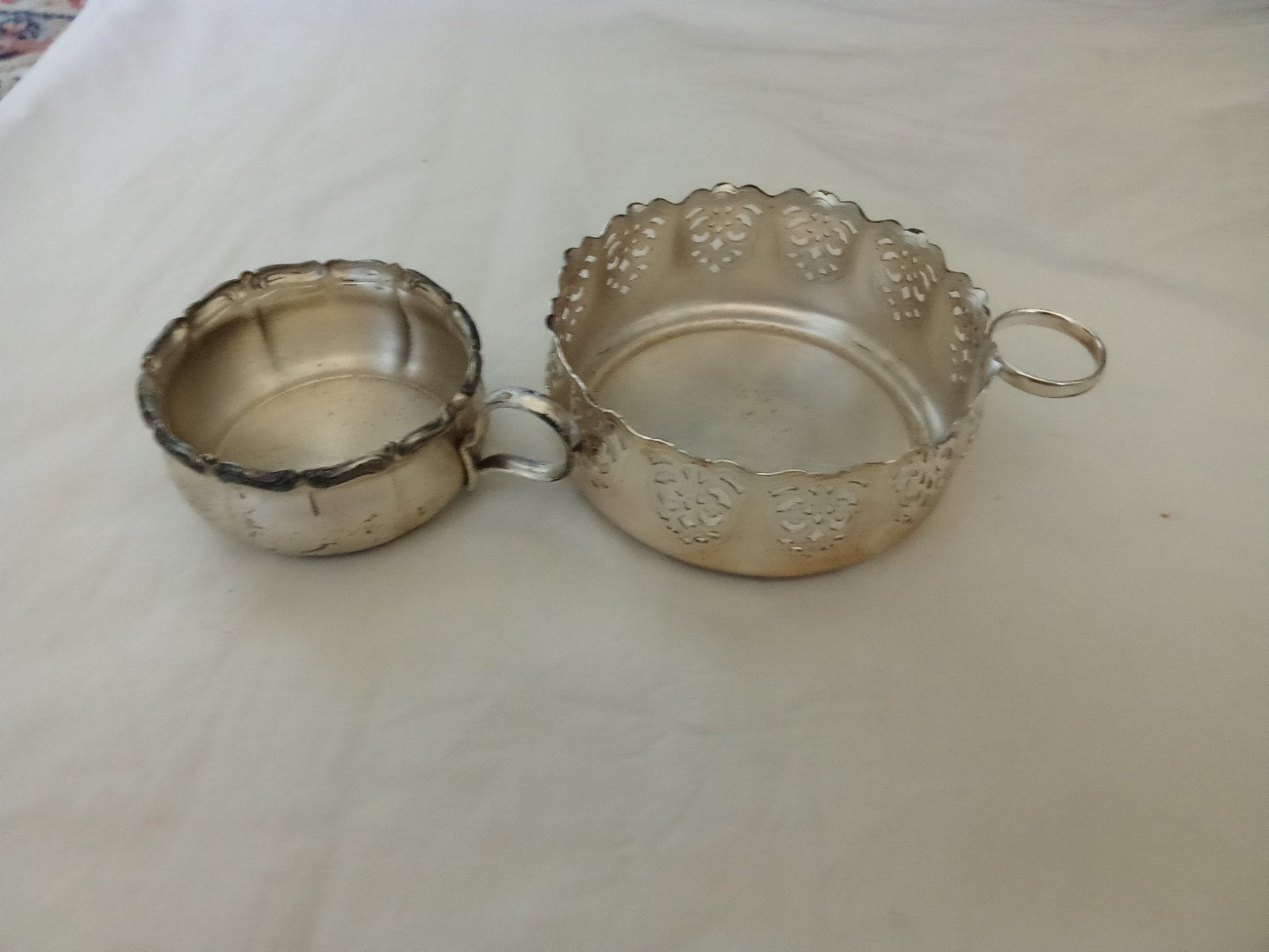 zilveren schaaln, Antiek en Kunst, Ophalen of Verzenden, Zilver